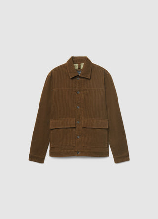 Cordjacke mit Cord-Effekt und Taschen