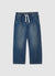 Jogger jeans with drawstring