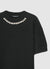Kurzarmshirt mit Strasssteinen