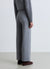 Soft solid-colour palazzo trousers