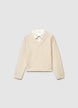 Knitwear with shirt collar - 10-11