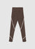 Long leggings with contrast edging