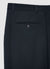 Pantalone straight a gamba dritta con piega