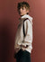 Felpa oversize con cappuccio e stampa