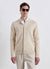 Knitted cardigan with collar and buttons