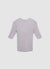 Ribbed knit T-shirt