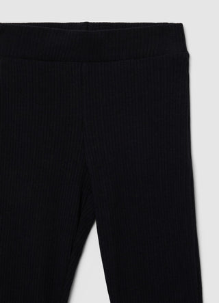Leggings svasati a costine