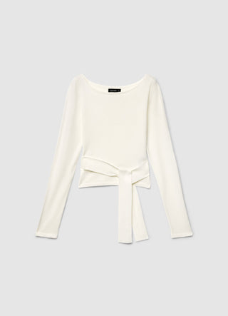 Maglia aderente con fusciacca