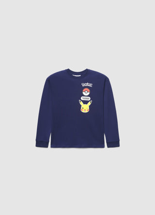 T-shirt over con stampa Pokémon