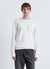 Plain-colour crew neck sweatshirt