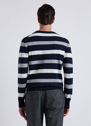Gestreiftes Rundhalsshirt