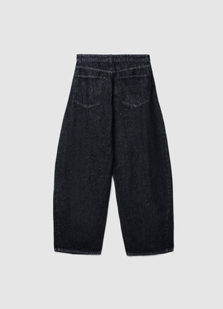 Jeans balloon con rivetti
