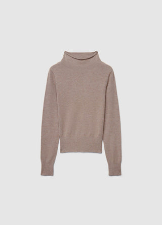 T-shirt con collo alto
