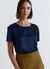 Uni-Farben-Bluse