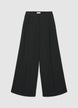 Palazzo-Hosen mit elastischem Bund - XS