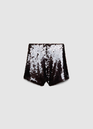 Shorts con paillettes