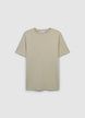 T-shirt girocollo in cotone - L