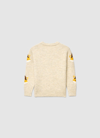 Pullover mit Fuchsmotiv