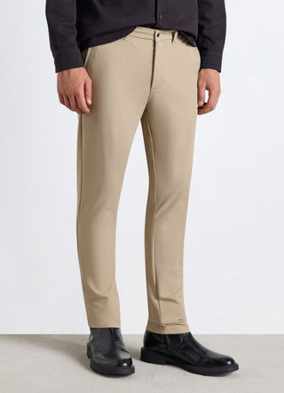 Pants with an elastic waistband