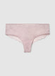 Pack of 3 lace culotte briefs - XL