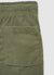 Pantalon jogger uni avec cordon de serrage