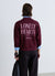 Bluza oversize z haftowanymi napisami