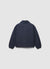 Bomber in denim con zip e tasche con patta