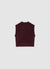 Gilet in maglia con applicazioni strass