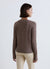 Cardigan in maglia a trecce