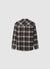 Camicia a quadri con tasche applicate