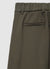 Pantaloni con elastico in vita e risvolto