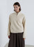 Fleece-Pullover mit halbem Reißverschluss