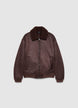 Giubbotto effetto montone con zip e colletto teddy - 3XL