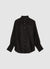 Camicia con trasparenze ed applicazioni di strass