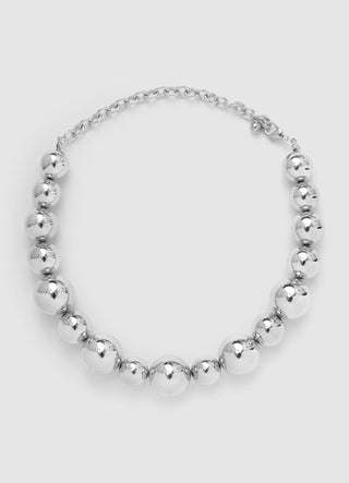 Choker necklace with beads