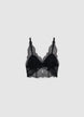 Bralette alta con accessorio - 2B
