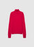 Pull col roulé uni
