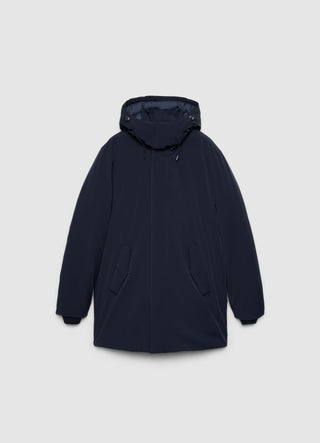 Gepolsterter Car Coat mit Kapuze
