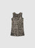 Vestito con paillettes e fiocco sul retro