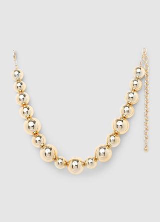 Collana girocollo con sfere
