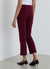 Pantaloni flare a tinta unita