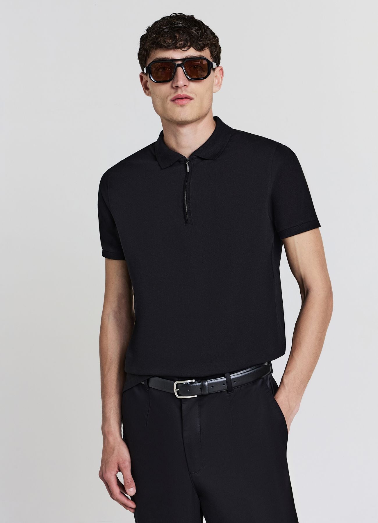 Half zip polo shirt – Calliope