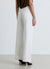 Jeans wide leg con strass