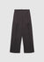 Pantaloni straight sartoriali a righe con pinces