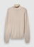 Pull à col roulé uni