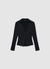 Long-sleeve plain shirt with buttons