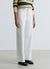 High-waisted wide-leg jeans