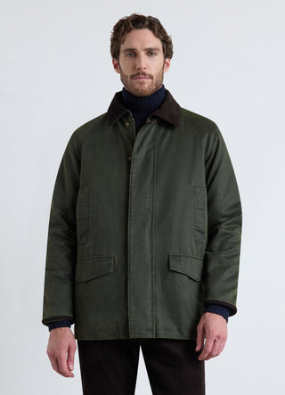 Unifarbene Safari-Jacke