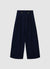 Plain-colour palazzo trousers with pleats