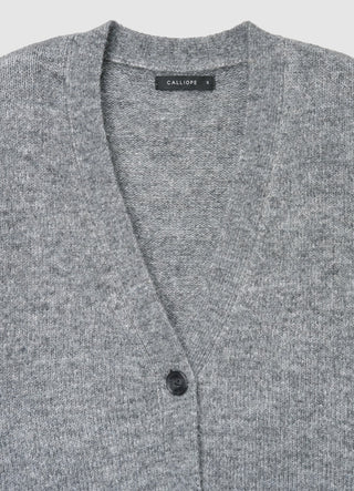 Cardigan over con bottoni
